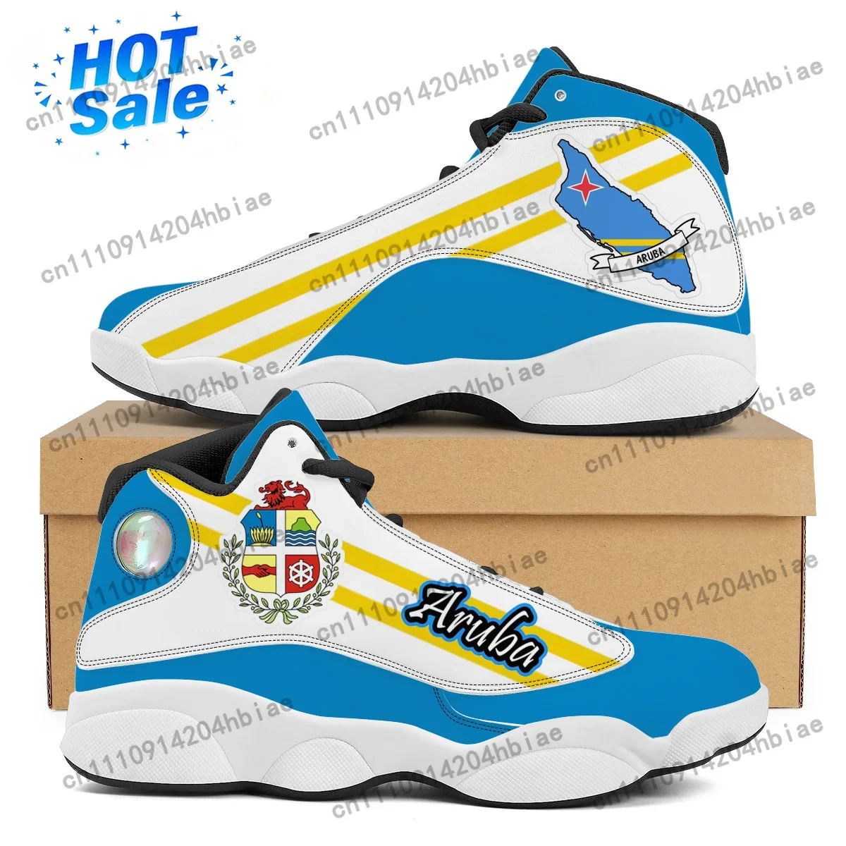 Women'S Shoes For Tennis - ARUBA Bayrağı Baskı Özel Serin Erkek