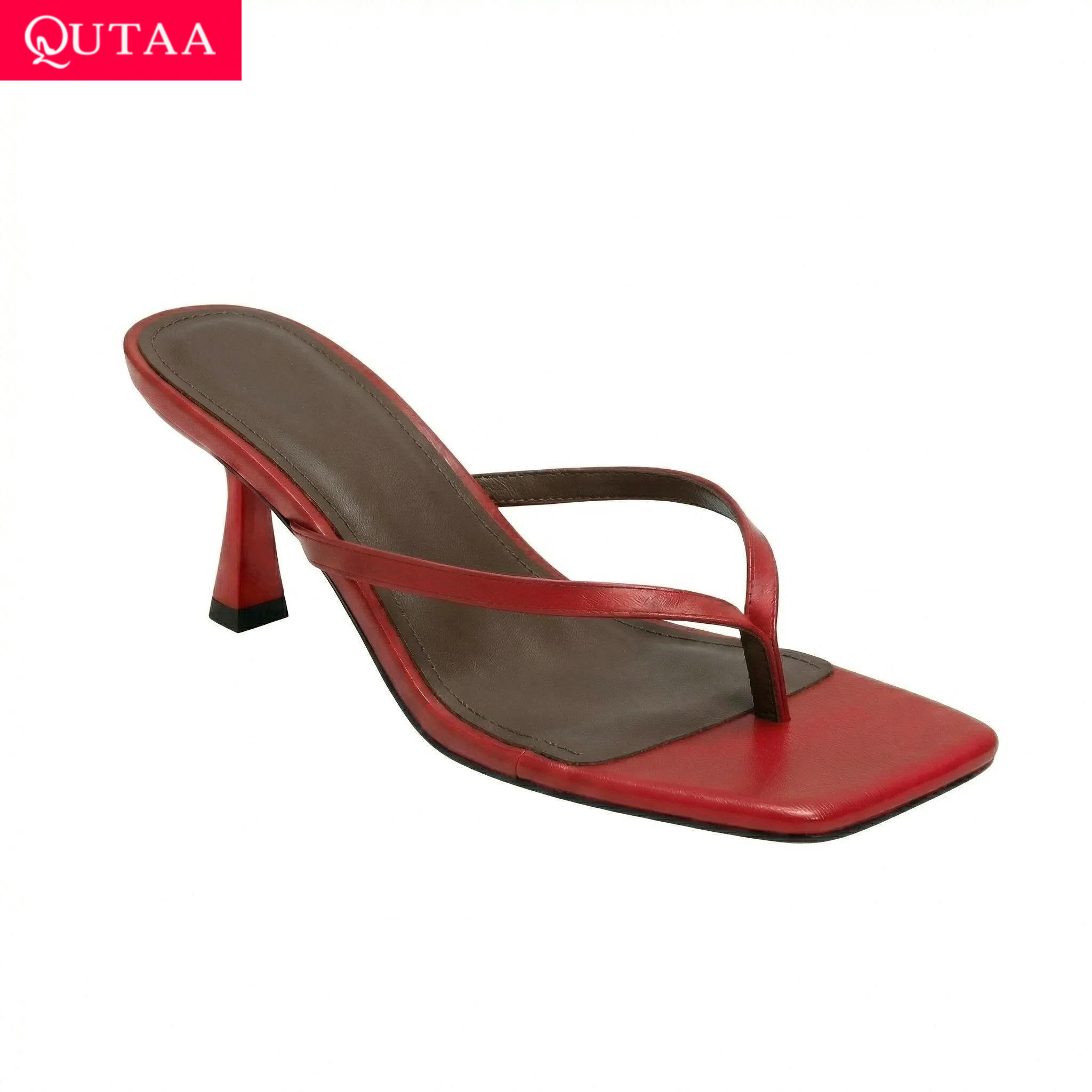Women'S Shoes Kitten Heels - QUTAA News Moda Parmak arası Terlik