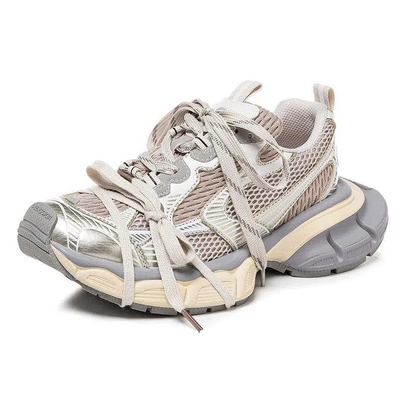 Women'S Shoes For Tennis - Yeni Kadın Baba Ayakkabıları Nefes Alabilen