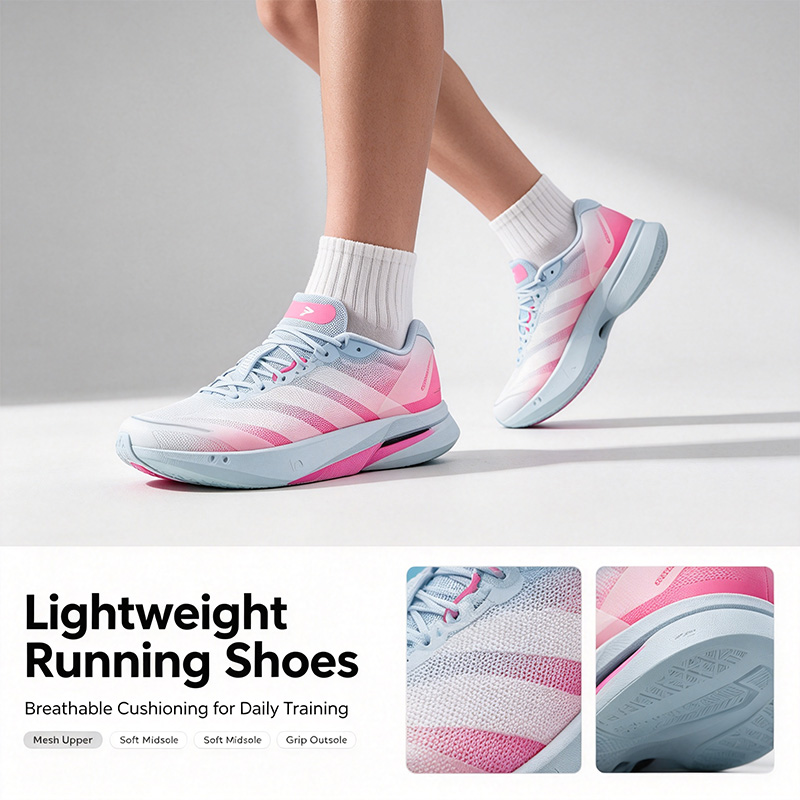 Women'S Shoes Pink Adidas - Adidas Pembe Beyaz Mavi Koşu Ayakkabıları
