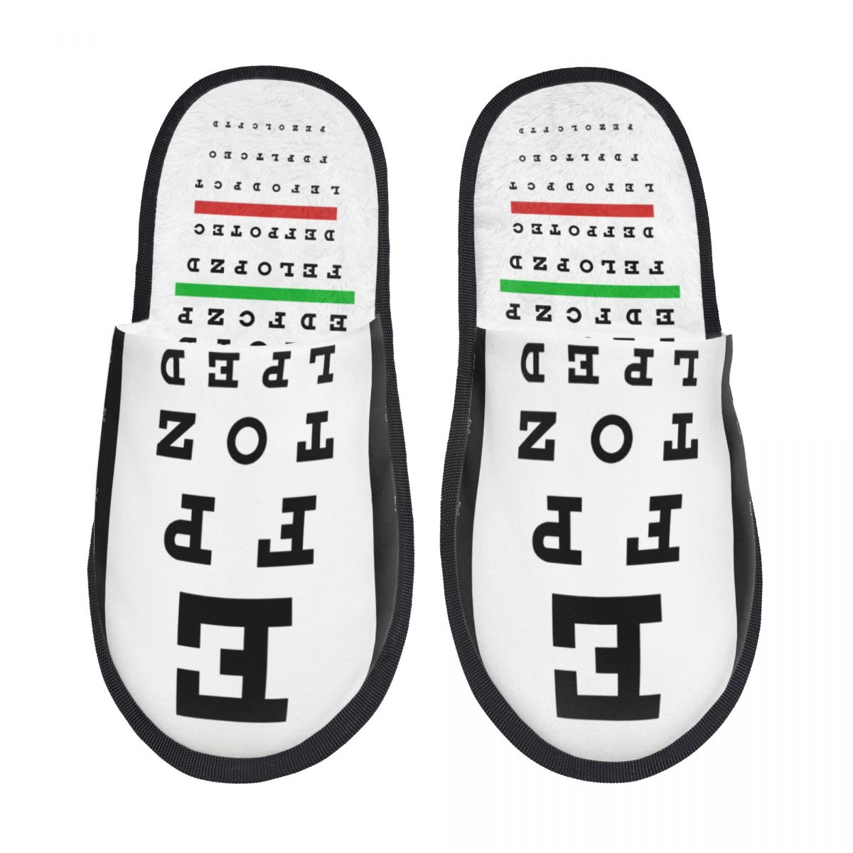 Shoes Women Chart - Özel Snellen Göz Tablosu Desenli Memory