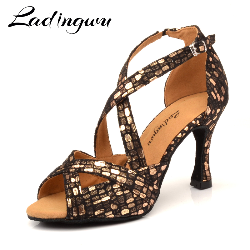 Women'S Shoes Z - Ladingwu yeni Latin dans ayakkabıları kadın