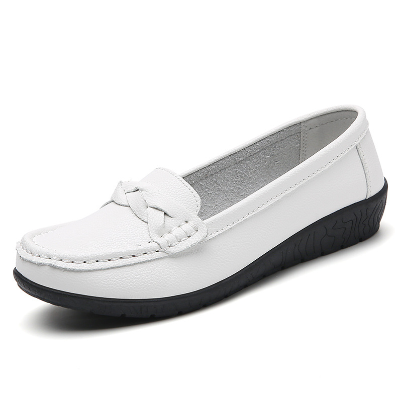 Shoes For Women Flats - Kadın Ayakkabıları Yumuşak Deri Kadın Loafer