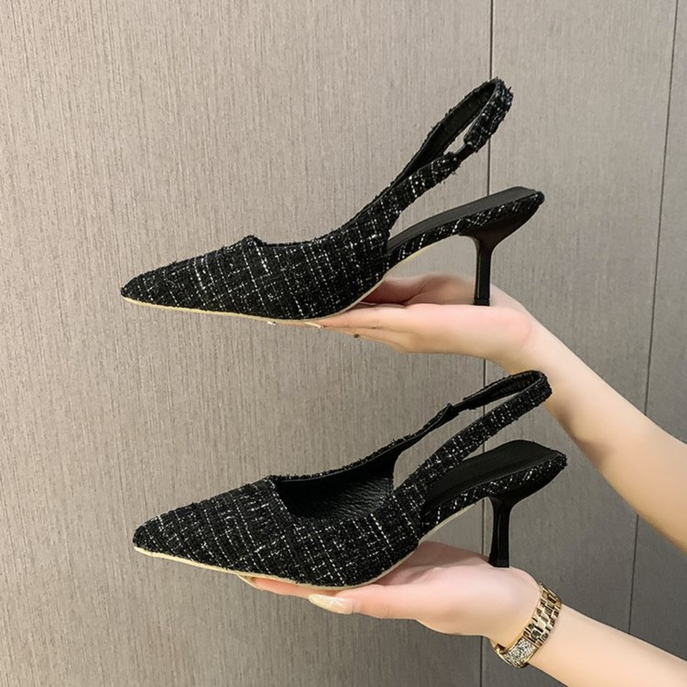 Women Shoes Formal - Şık Ofis Bayanları İçin Slingback Stiletto