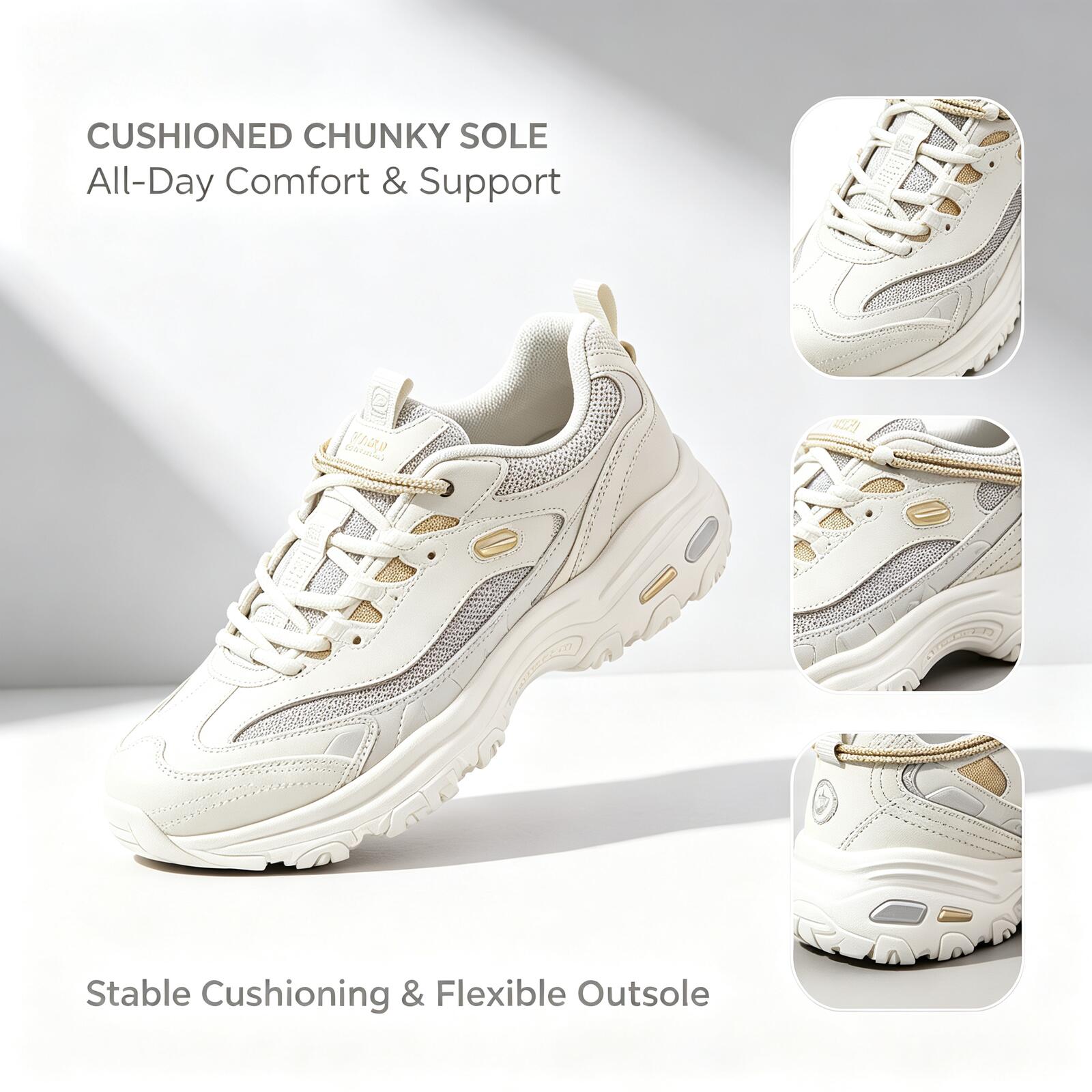 Women Shoes Hong Kong - Skechers Yeni Kadın D'Lites 1.0 Panda