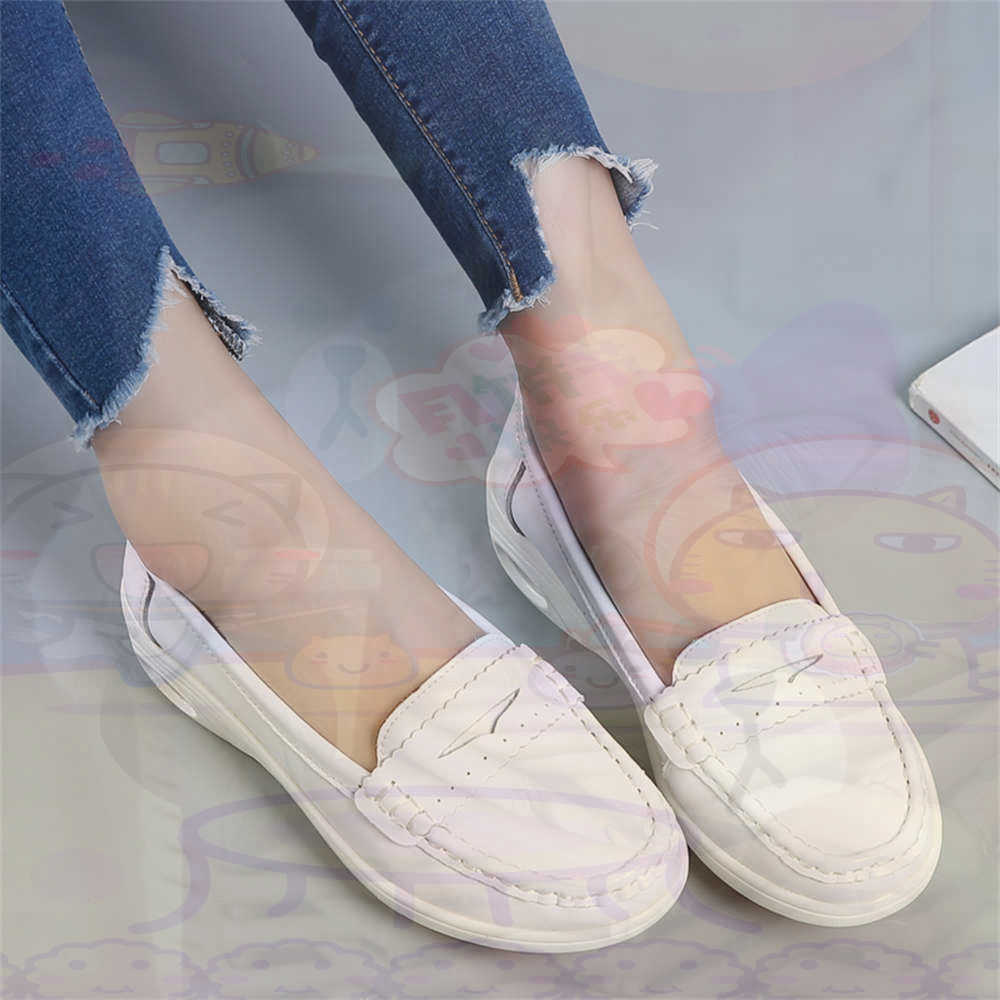 Women Shoes Types Name - Yumuşak Slip-on Bayan Büyük Boy Ayakkabı