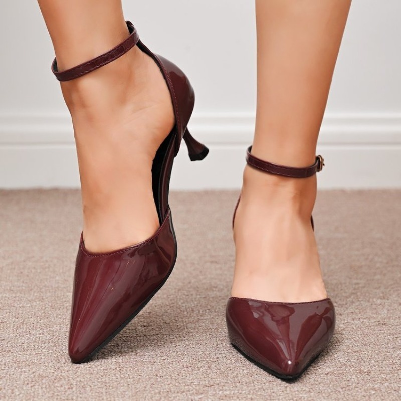 Women'S Shoes Kitten Heels - Kadın Topuklu Ayakkabıları Sivri Burun Kitten