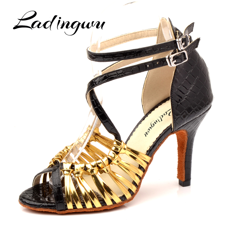 Women'S Shoes Z - Ladingwu Dans Ayakkabıları Kadın Timsah doku