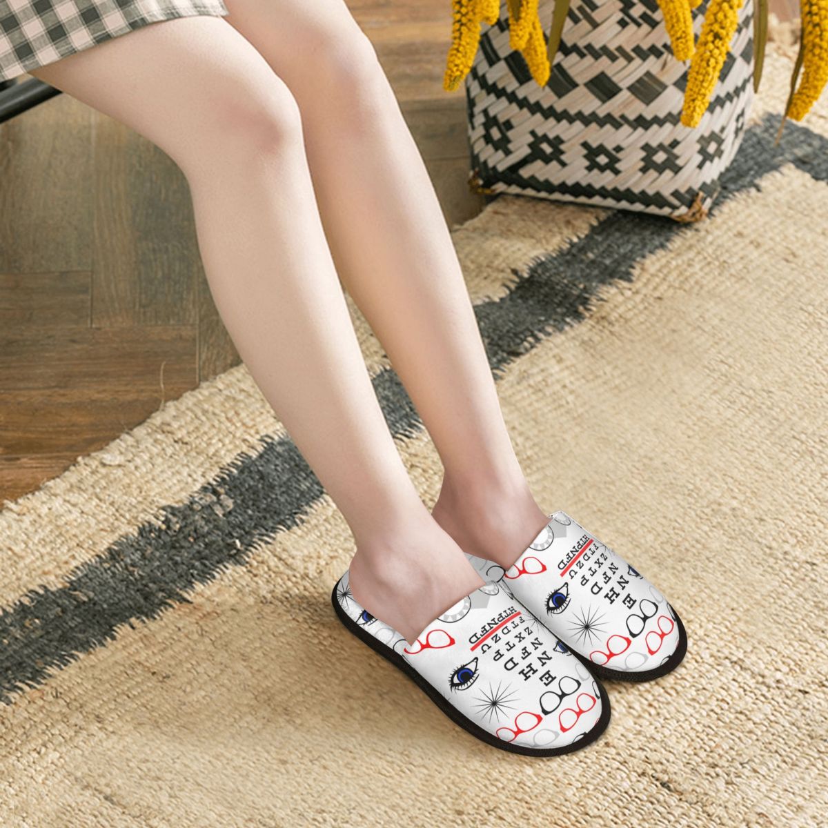 Özel Baskı Kadın Snellen Göz T - Shoes Women Chart incelemesi ve fiyatı