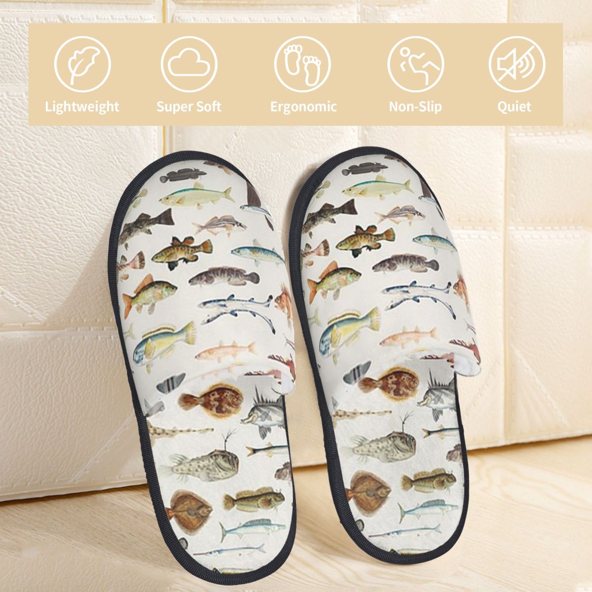 Özel Balık Desenli Terlikler,  - Shoes Women Chart incelemesi ve fiyatı