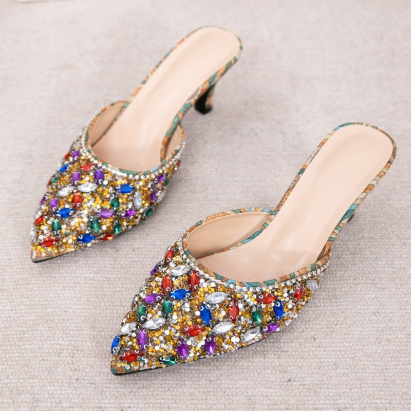 Lüks Taşlı Kitten Topuklu Terl - Women'S Shoes Kitten Heels incelemesi ve fiyatı