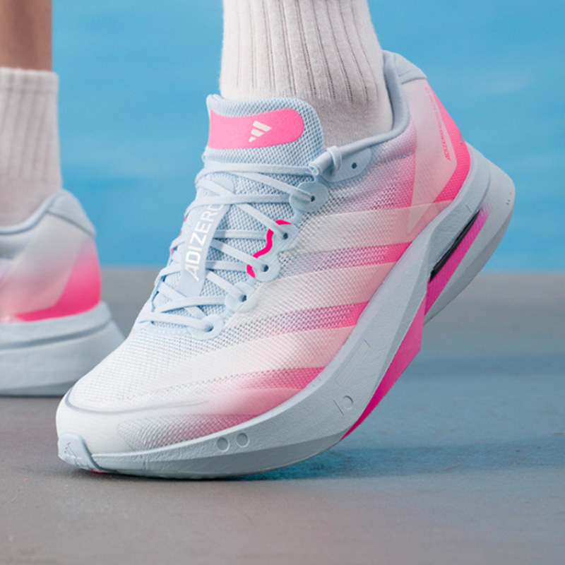Adidas Pembe Beyaz Mavi Koşu A - Women'S Shoes Pink Adidas incelemesi ve fiyatı