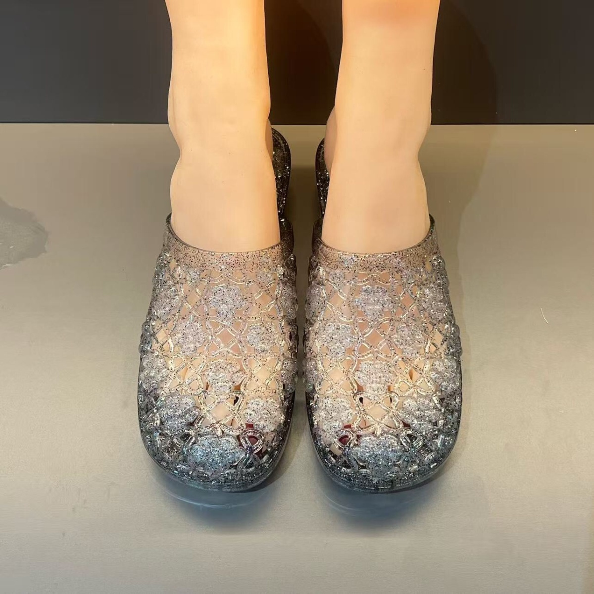 Yeni Işıltılı Kesikli Sandalet - Jelly Sandal Women incelemesi ve fiyatı