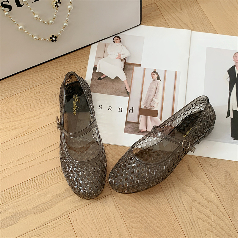 Şeffaf kristal kadın ayakkabıl - Jelly Sandal Women incelemesi ve fiyatı