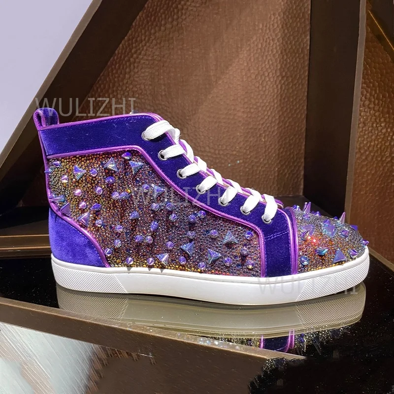 Koyu Mor Kristal Perçinli Erke - Women'S Shoes For Tennis incelemesi ve fiyatı