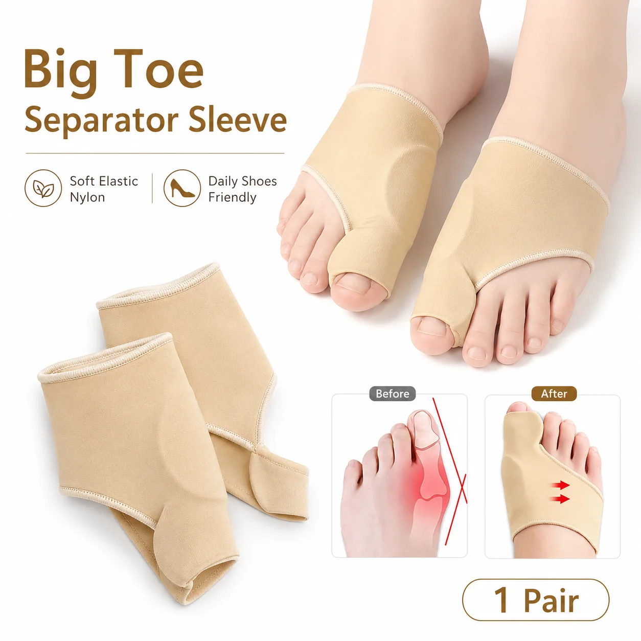 Büyük Ayak Parmağı Ayırıcı Kıl - Women'S Shoes For Bunions incelemesi ve fiyatı