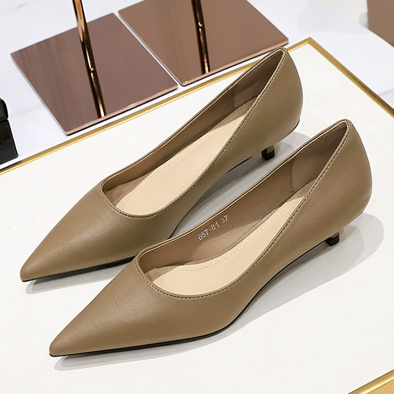 Moda Sivri Burun Orta Topuklu  - Women Shoes Size 4 In Cm incelemesi ve fiyatı